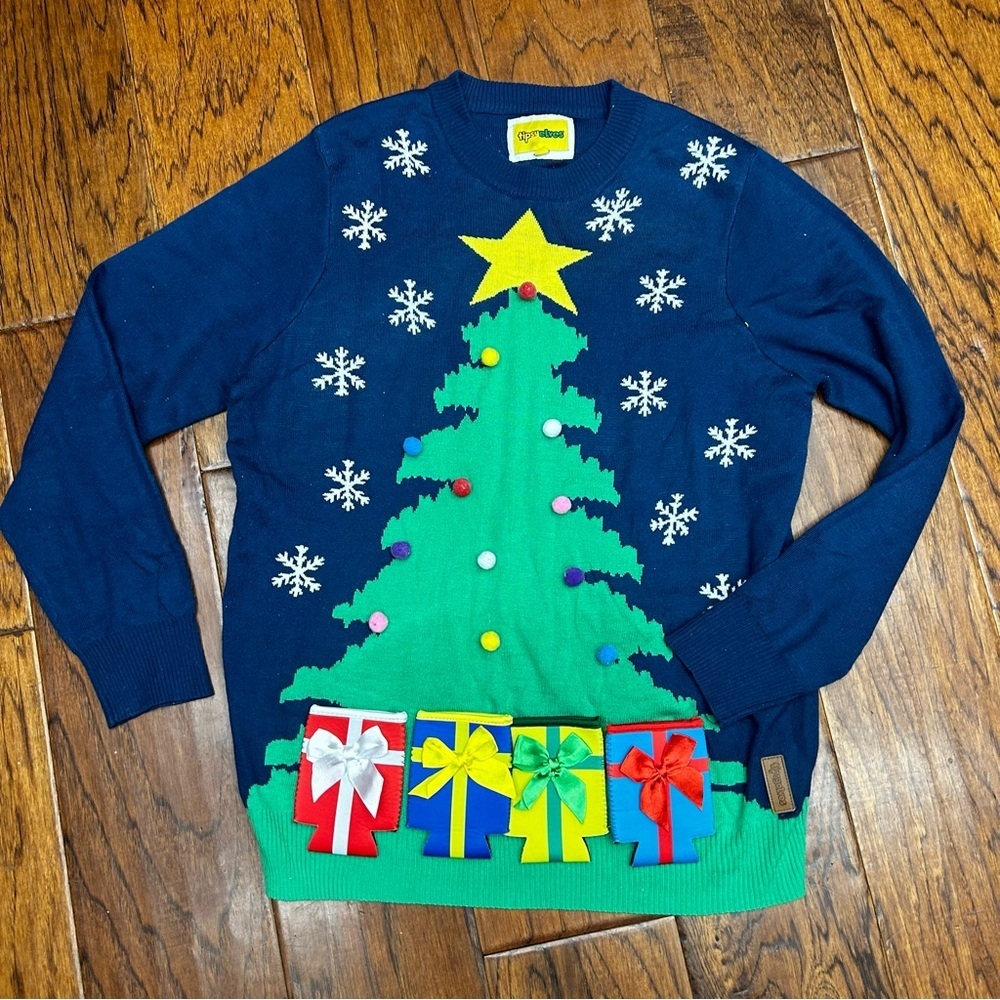 Tipsy Elves‎ holiday ugly Crewneck Sweater